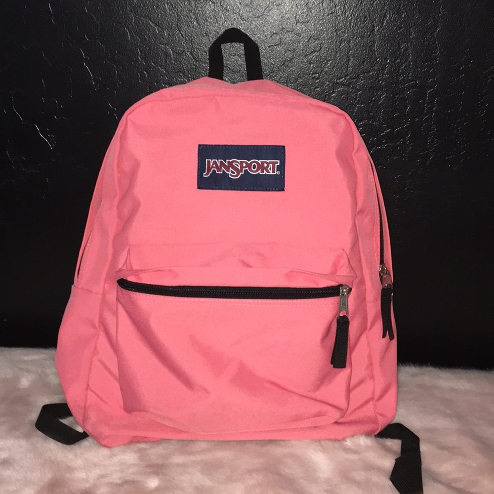 Pink/orange color backpack